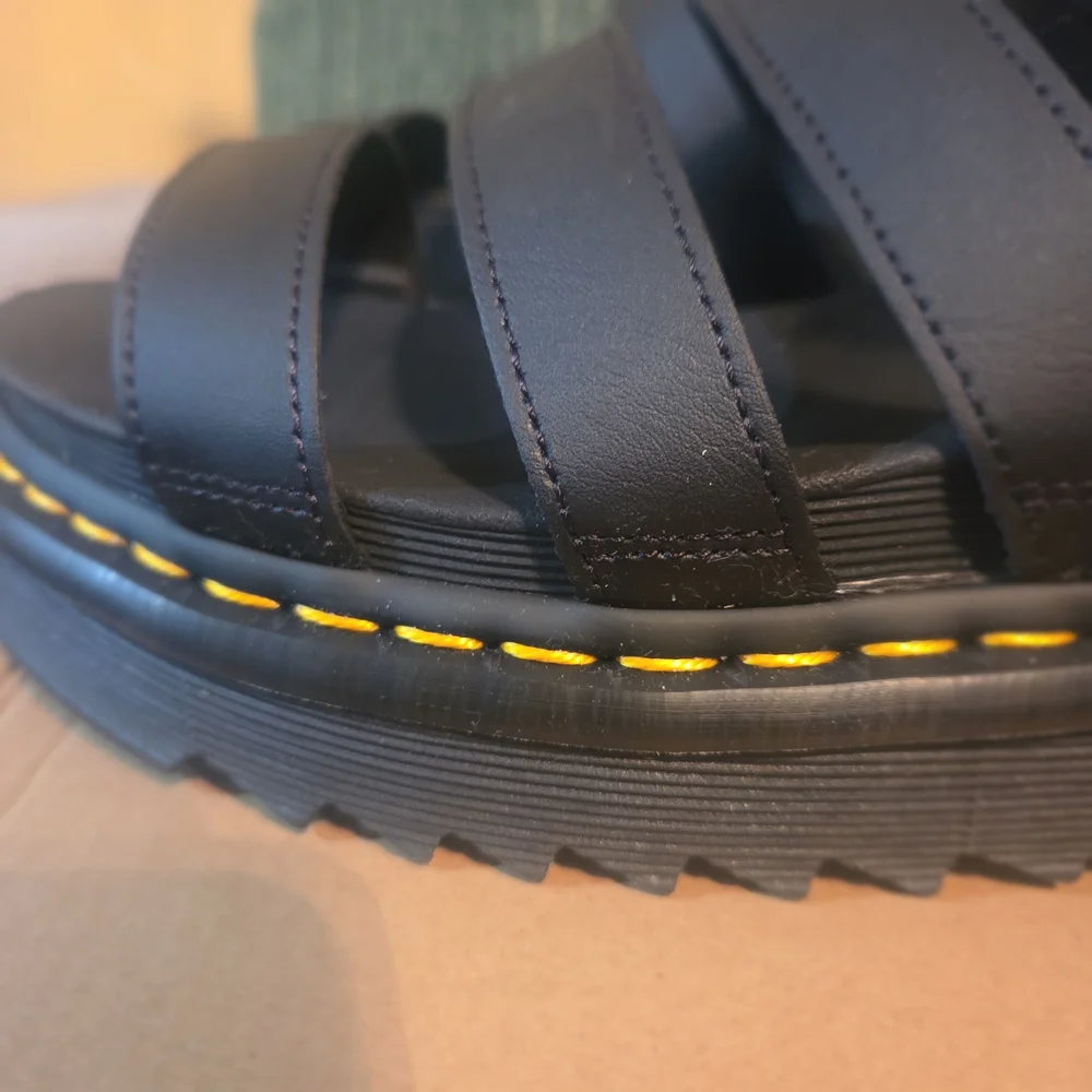 Dr. Martens Black Platform Sandals - Picture 4 of 5